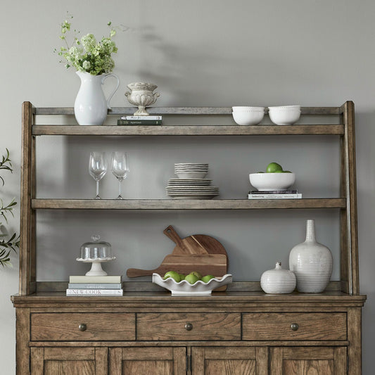 Carolina Park - Server Hutch - Brown - Hornell Furniture Outlet