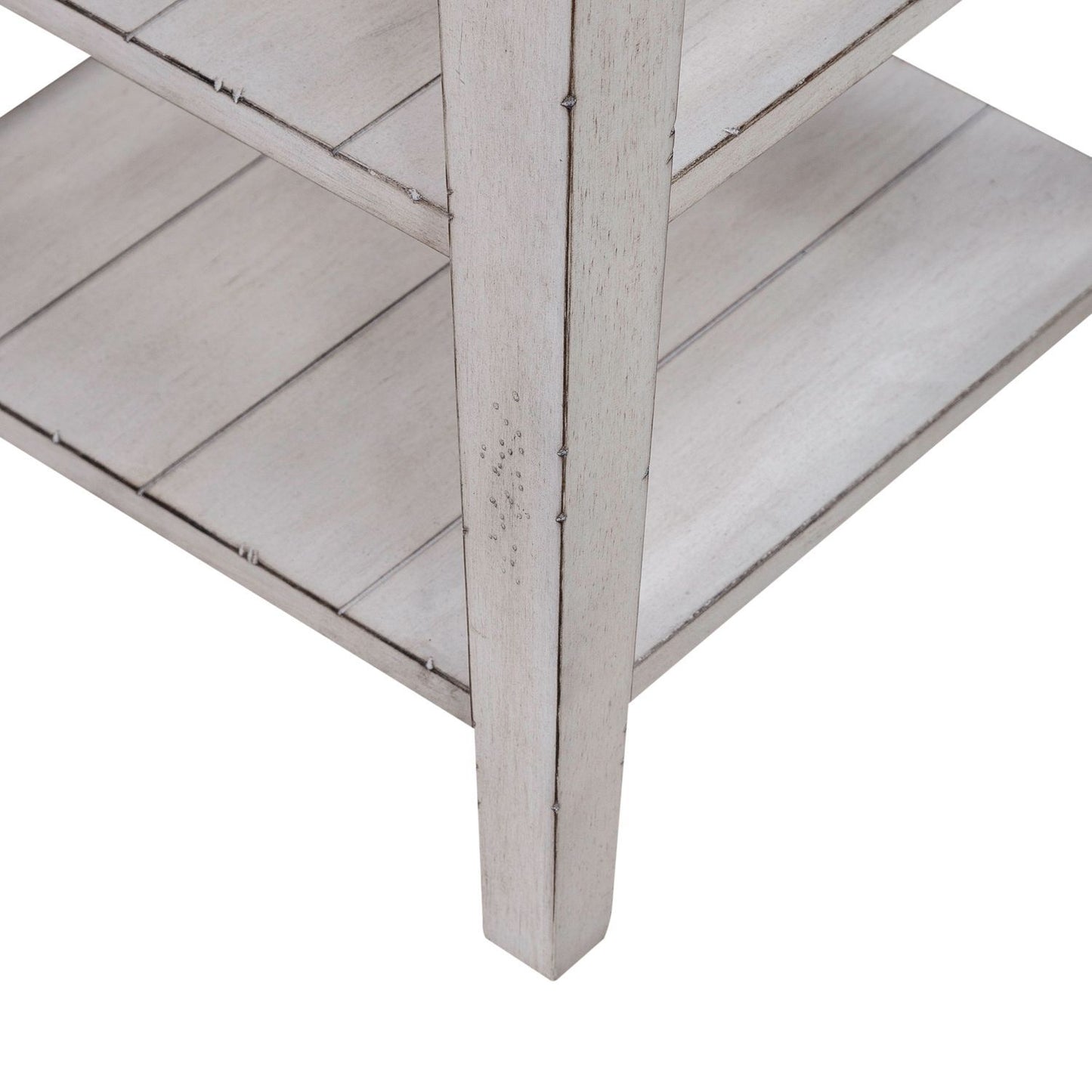 Lake House - Chair Side Table - Hornell Furniture Outlet