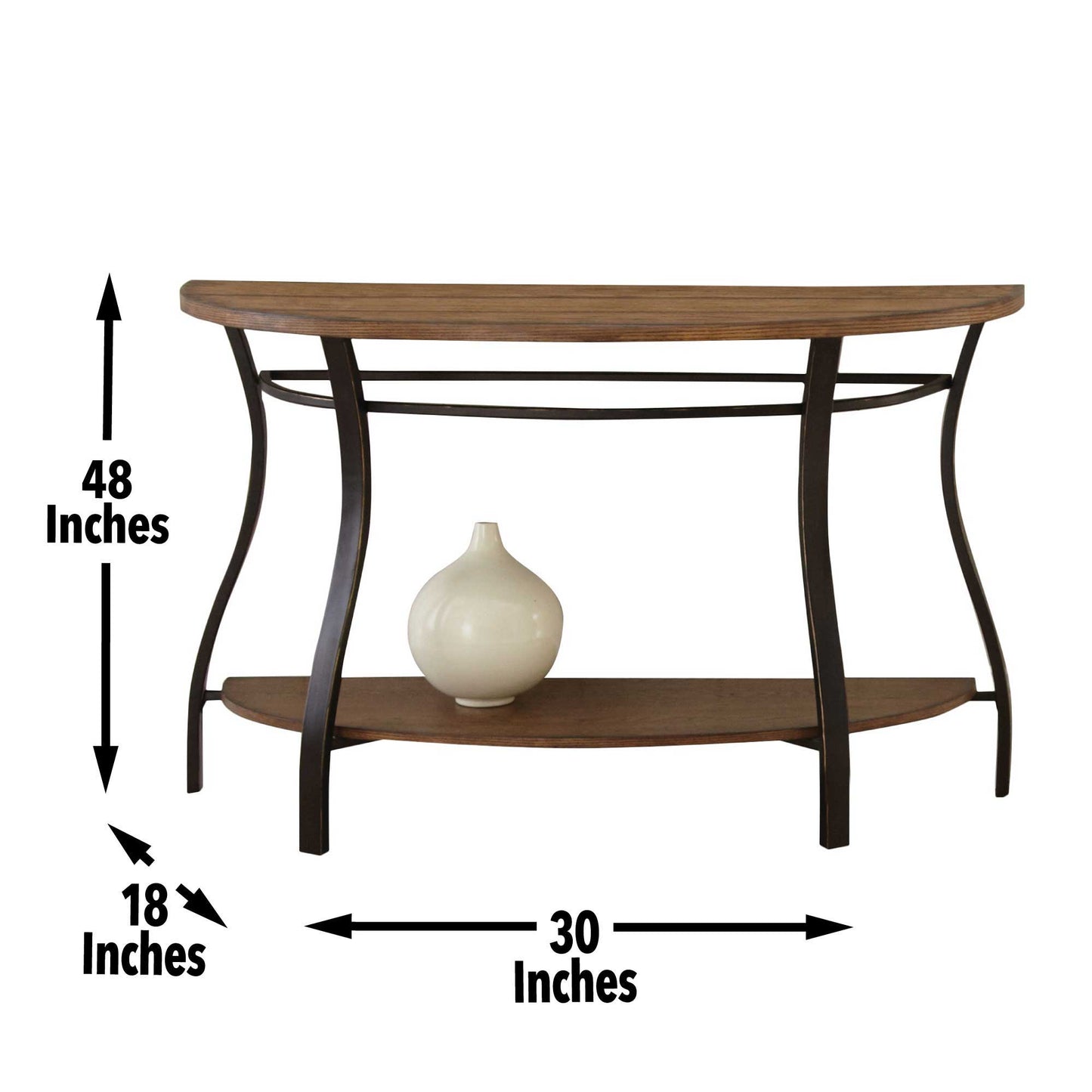 Denise - Sofa Table - Brown - Hornell Furniture Outlet