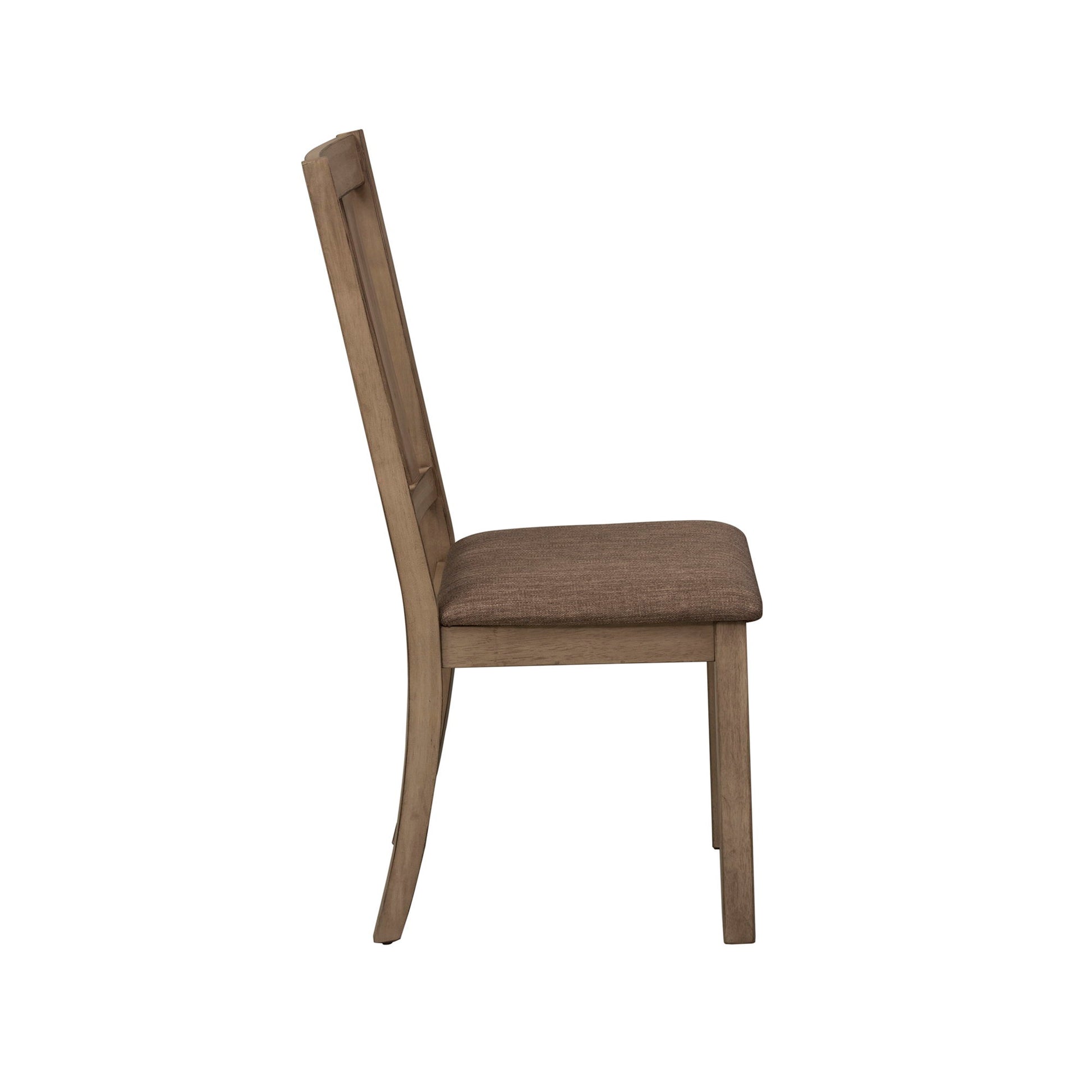 Sun Valley - Slat Back Side Chair - Light Brown - Hornell Furniture Outlet