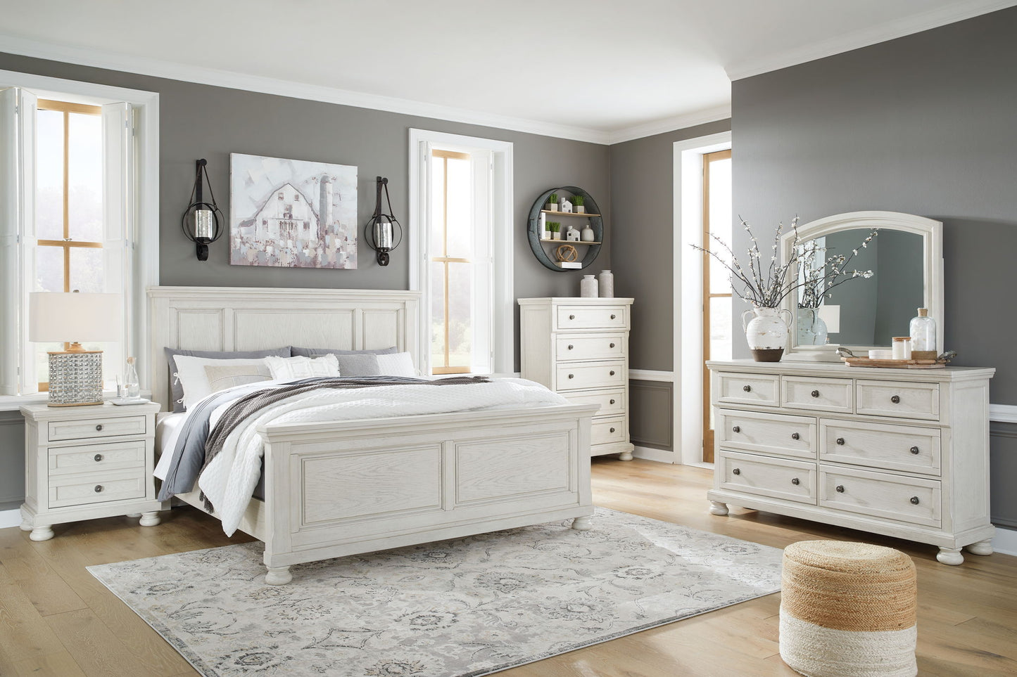 Robbinsdale - Panel Bed - Hornell Furniture Outlet