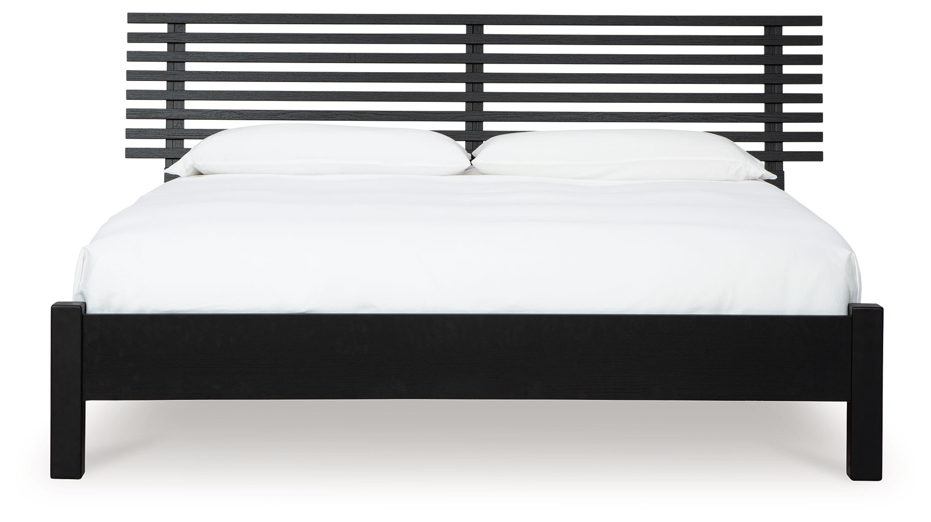 Danziar - Slat Panel Bed With Low Footboard Set - Hornell Furniture Outlet
