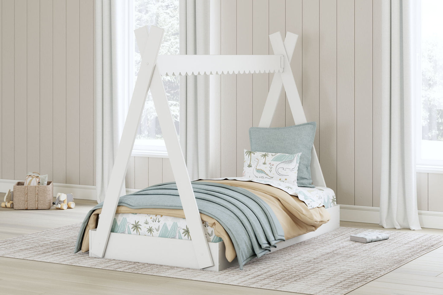 Hallityn - Tent Complete Bed Set - Hornell Furniture Outlet
