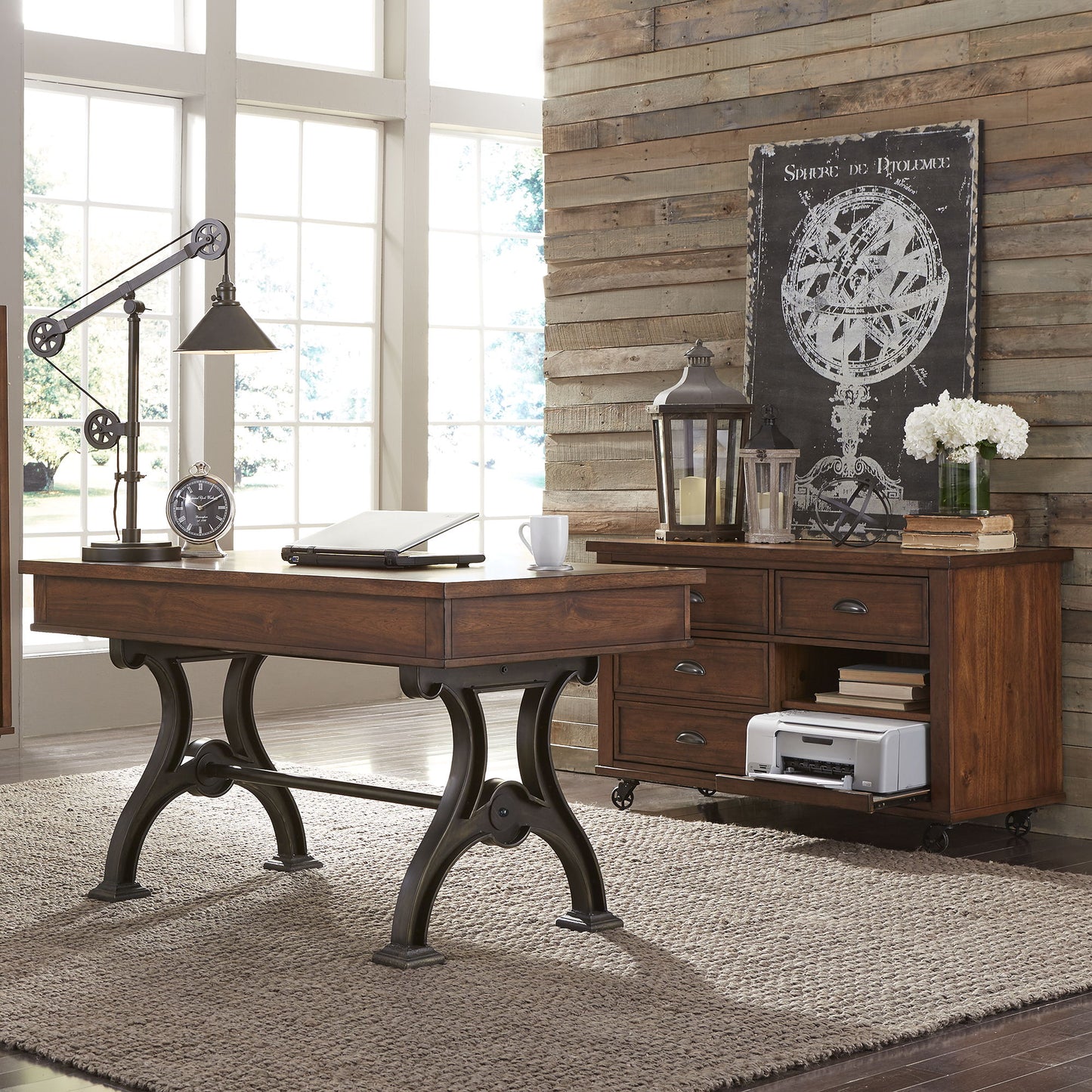 Arlington House - Desk Set - Hornell Furniture Outlet