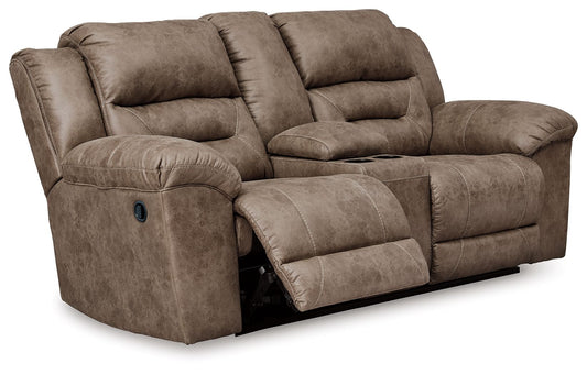 Stoneland - Reclining Loveseat - Hornell Furniture Outlet