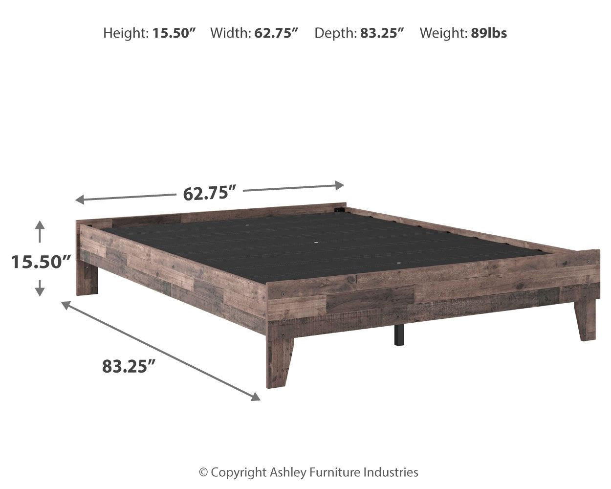 Neilsville - Platform Bed - Hornell Furniture Outlet