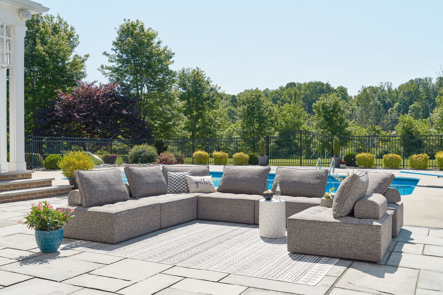 Bree Zee - Outdoor Sectional - Hornell Furniture Outlet