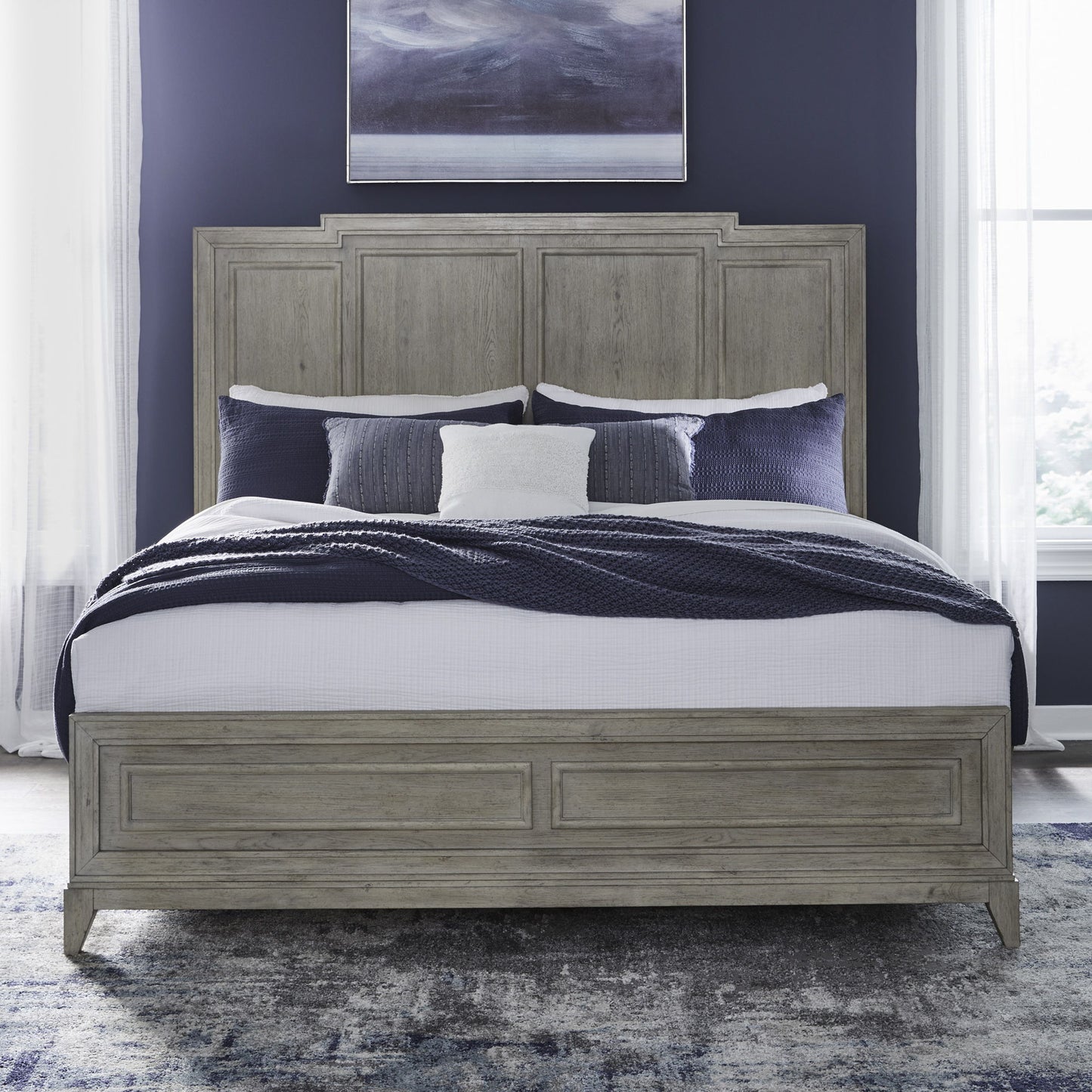 New Haven - Panel Bed - Hornell Furniture Outlet