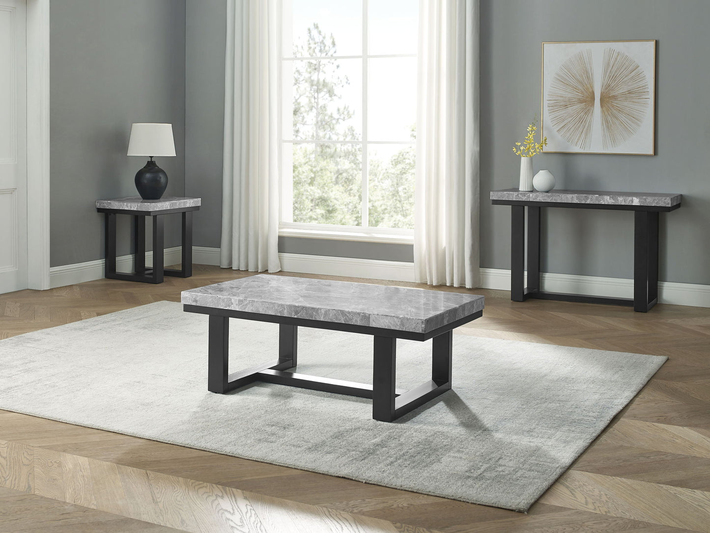 Lucca - Table Set - Hornell Furniture Outlet
