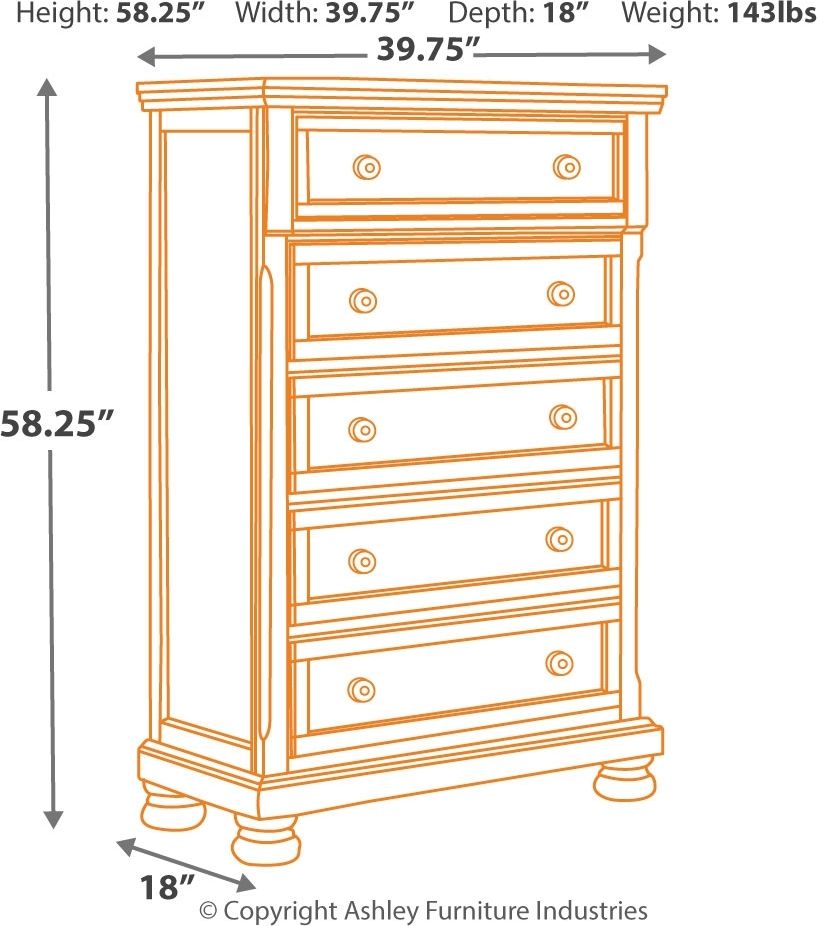 Porter - Sleigh Bedroom Set - Hornell Furniture Outlet