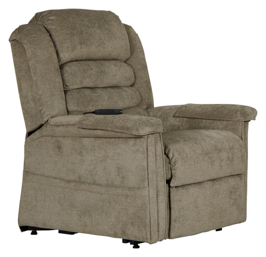 Invincible - Power Lift Full Lay Out Chaise Recliner - Hornell Furniture Outlet