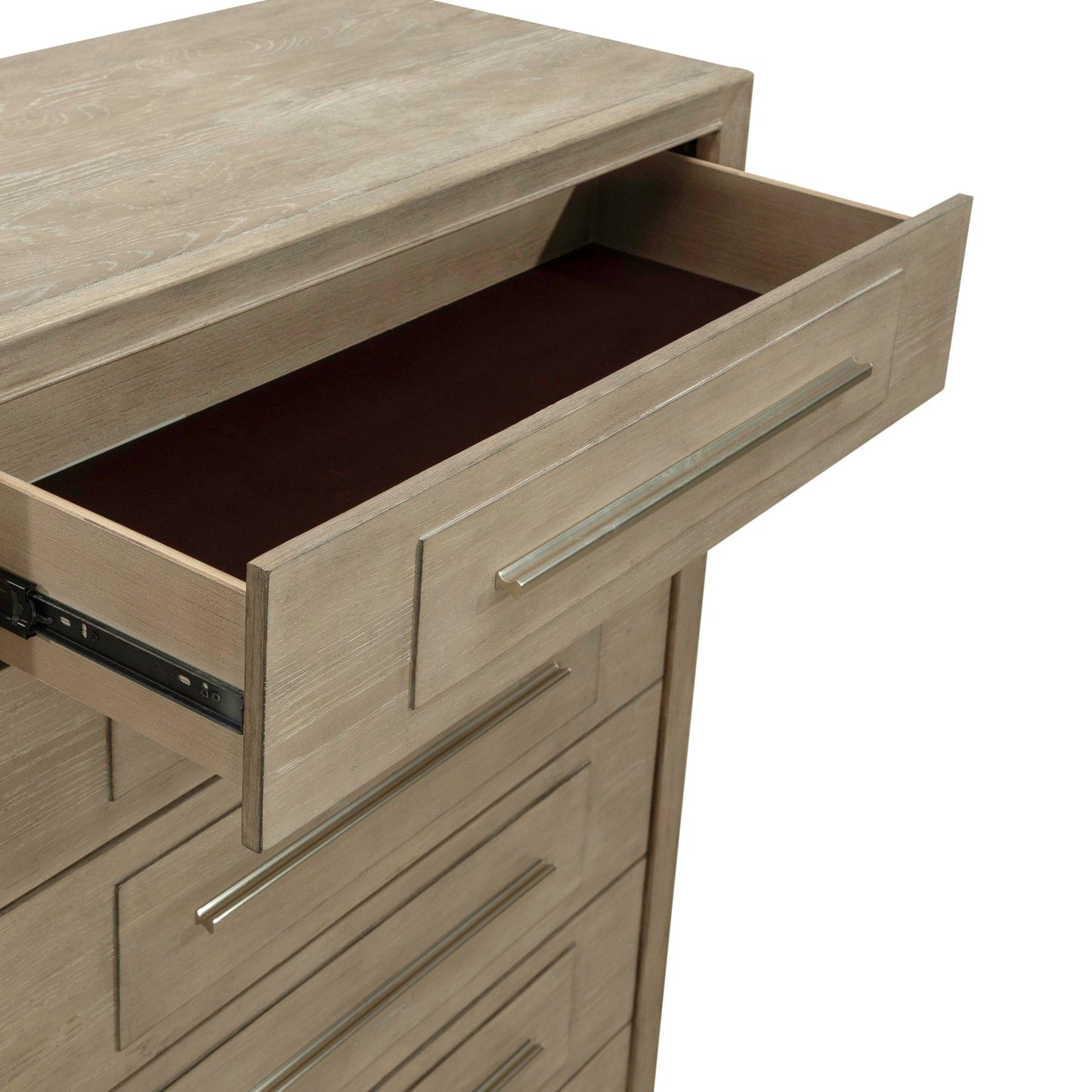 Brentwood - 6 Drawer Chest - Sandstone - Hornell Furniture Outlet
