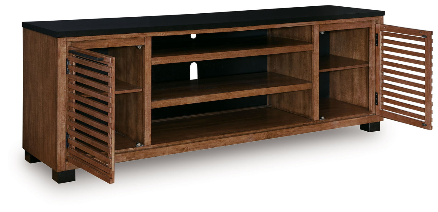 Kallari - TV Stand With Fireplace Option - Hornell Furniture Outlet