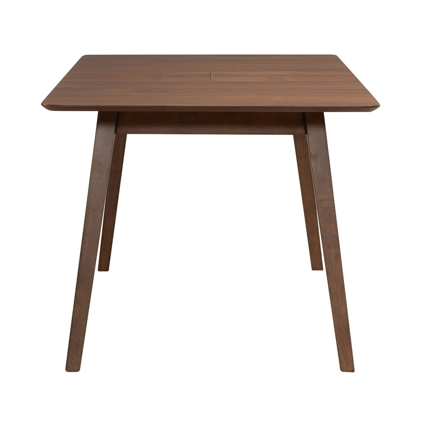 Space Savers - Rectangular Leg Table - Brown - Hornell Furniture Outlet