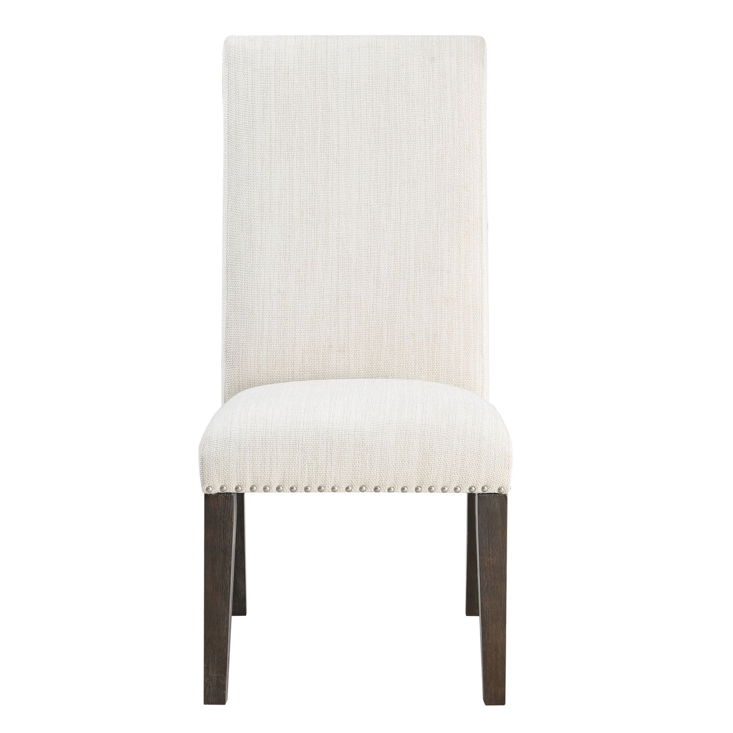 Hutchins - Upholstered Chair (Set of 2) - Dark Brown - Hornell Furniture Outlet