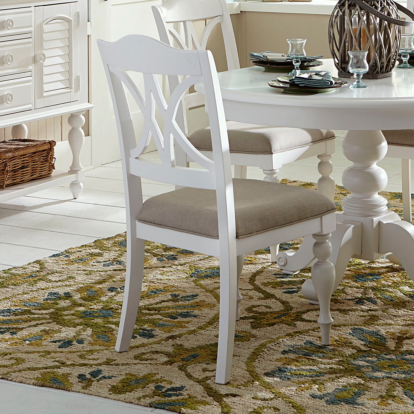 Summer House - Slat Back Side Chair (RTA) - Hornell Furniture Outlet