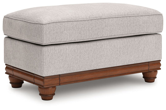 Clearbrooke - Sandstone - Ottoman - Hornell Furniture Outlet