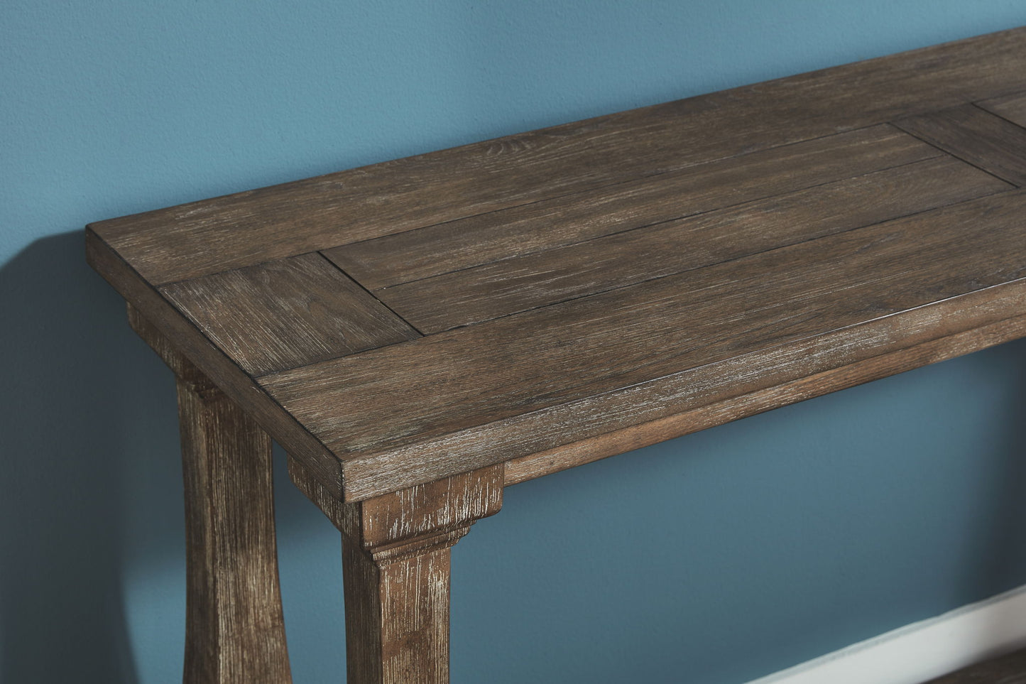 Johnelle - Gray - Sofa Table - Hornell Furniture Outlet