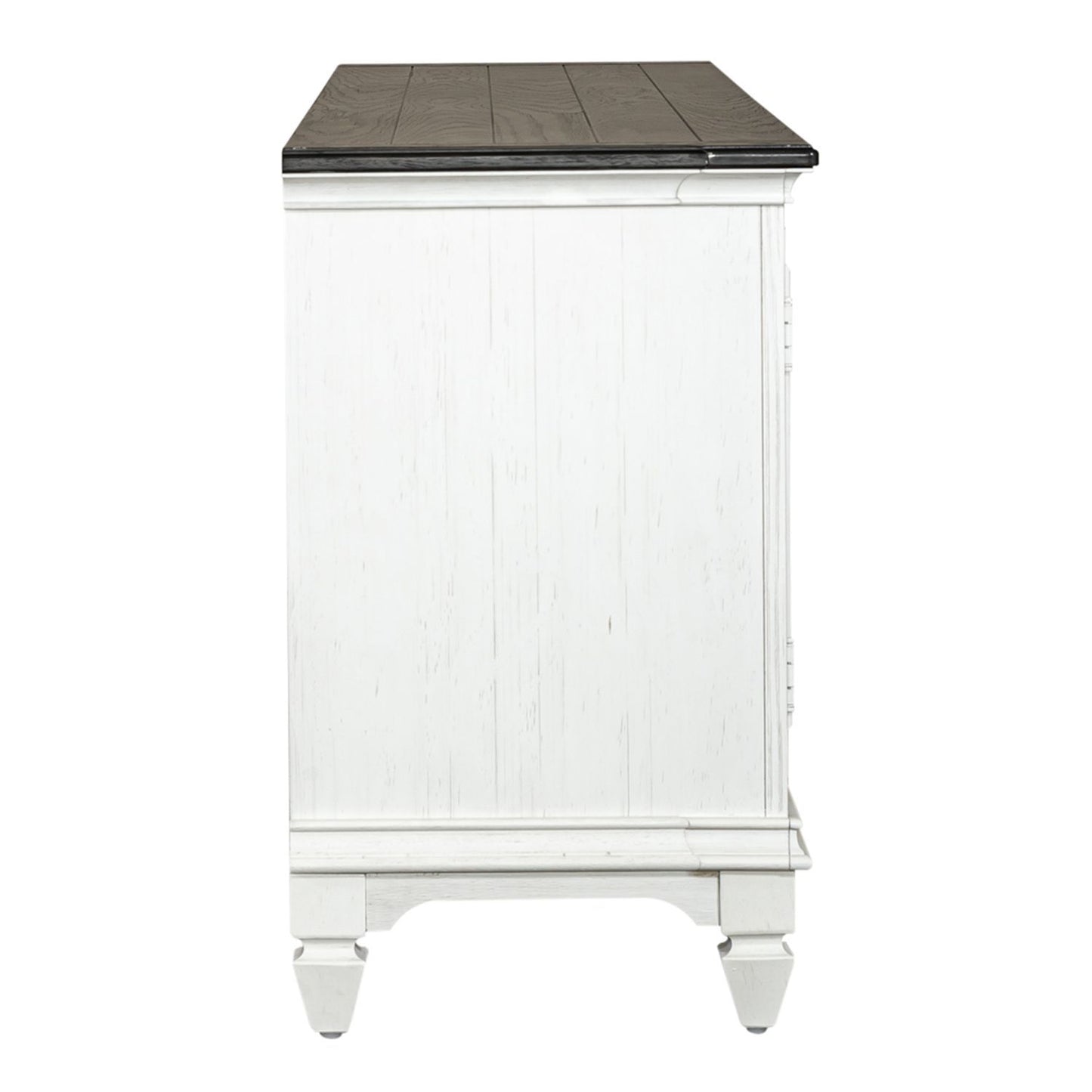 Allyson Park - Entertainment TV Stand - White - Hornell Furniture Outlet