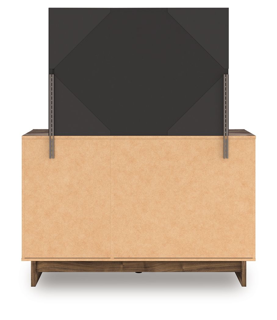Chirason - Brown - Dresser And Mirror - Hornell Furniture Outlet