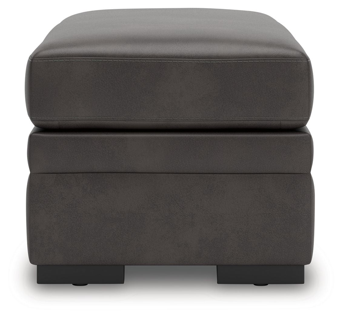 Lofton - Pike - Shadow - Oversized Accent Ottoman - Hornell Furniture Outlet