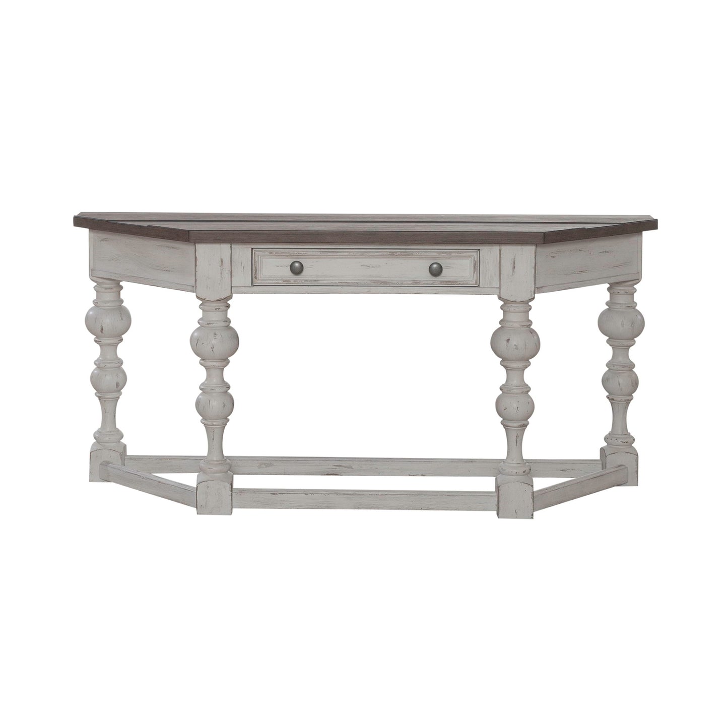 River Place - Accent Console Table - White - Hornell Furniture Outlet