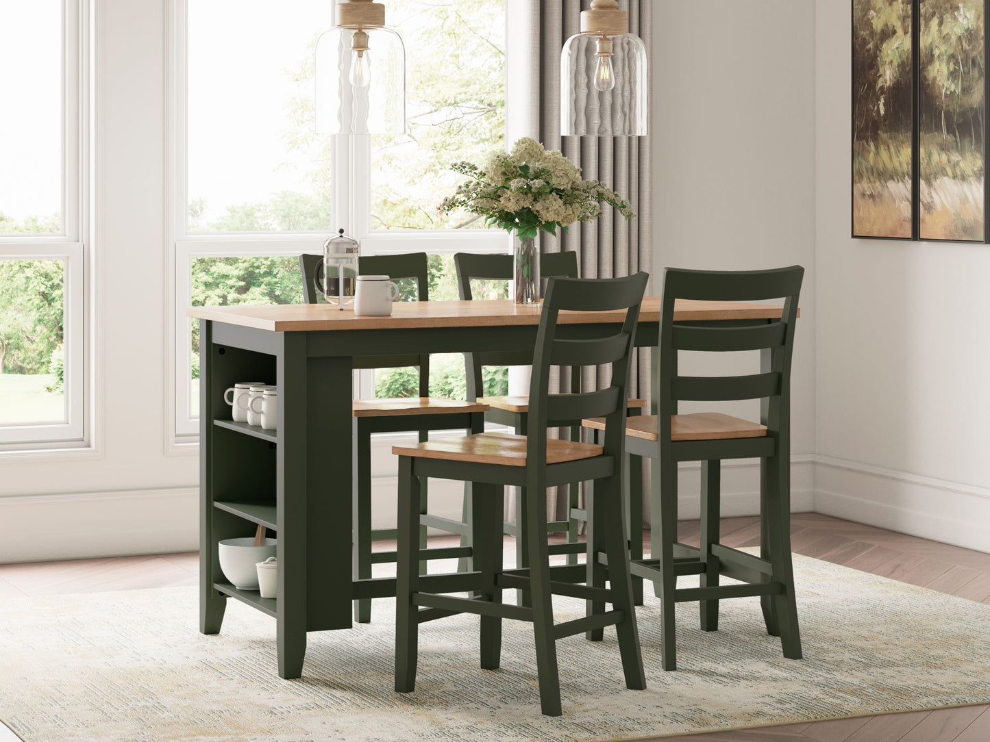 Gesthaven - Barstool (Set of 2) - Hornell Furniture Outlet