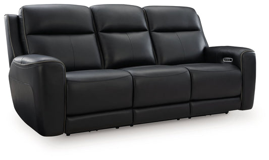 5Z - Comfort - Relaxation - Power Reclining Sofa With Adj Headrest - Hornell Furniture Outlet