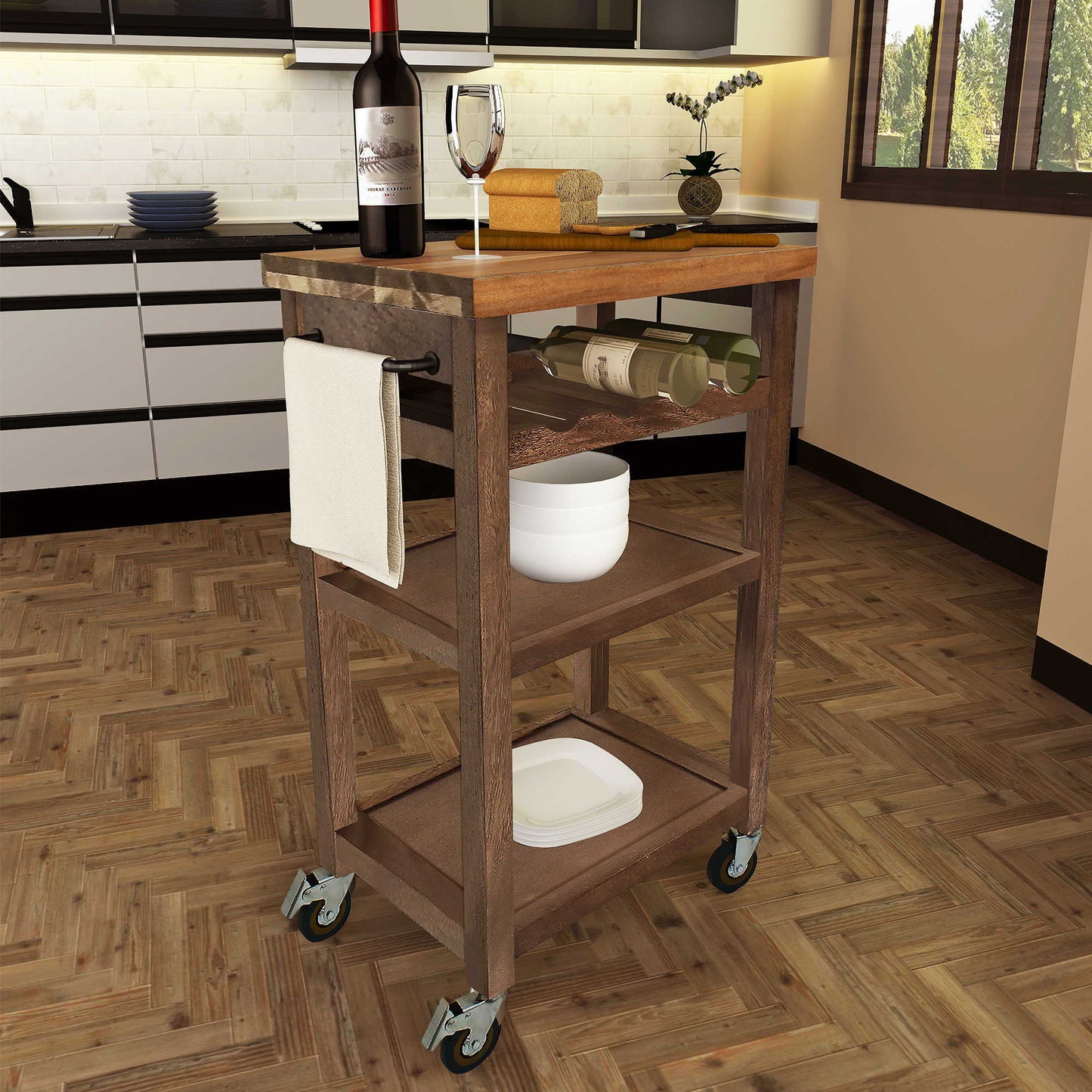 Belden - Kitchen Cart - Hornell Furniture Outlet