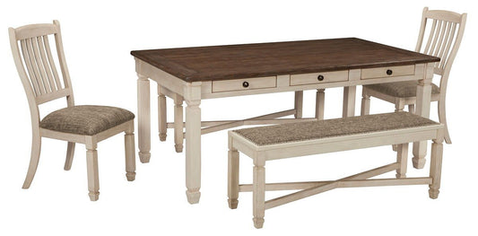 Bolanburg - Rectangular Dining Table Set - Hornell Furniture Outlet