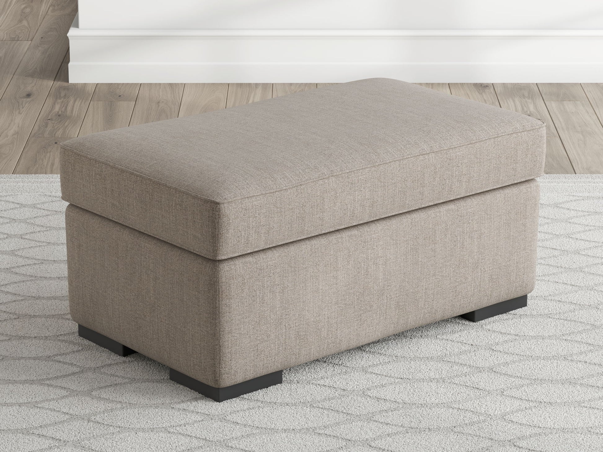 Sararose - Ottoman - Heather - Hornell Furniture Outlet
