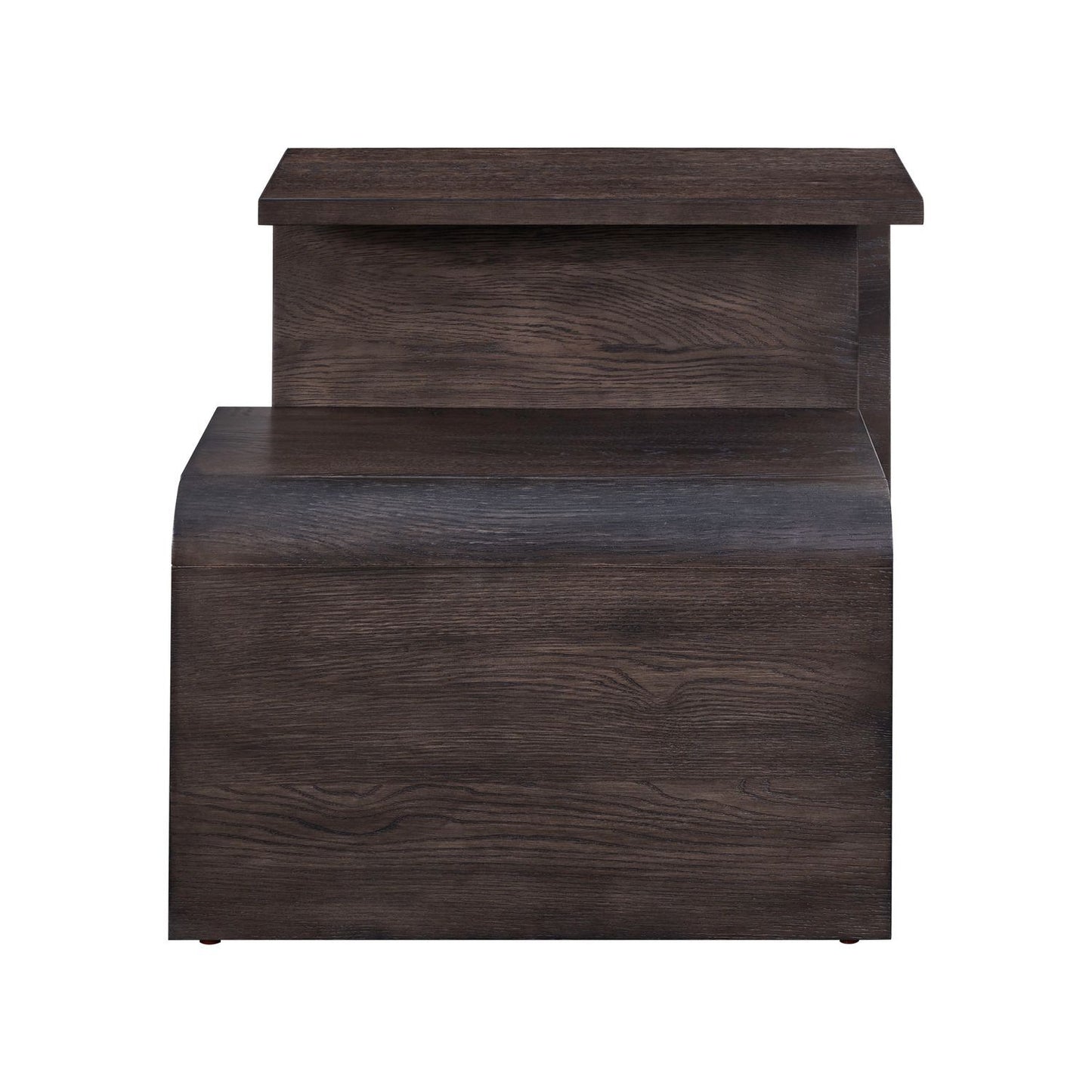 Perspectives - End Table - Brown - Hornell Furniture Outlet