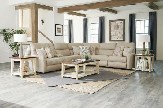 McPherson - Reclining Sectional - Hornell Furniture Outlet