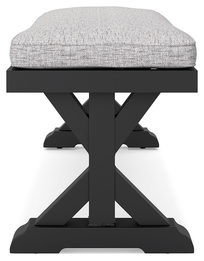 Beachcroft - Bench With Cushion - Hornell Furniture Outlet
