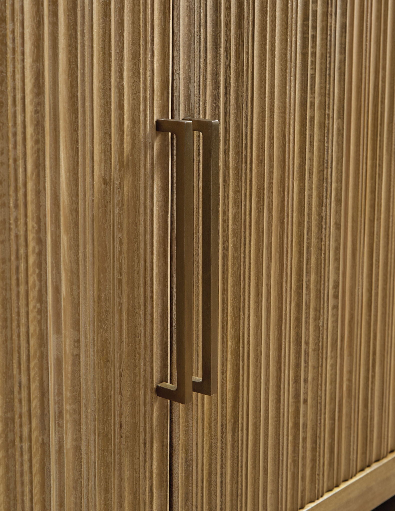 Niam - Light Antique Beige - Accent Cabinet - Hornell Furniture Outlet