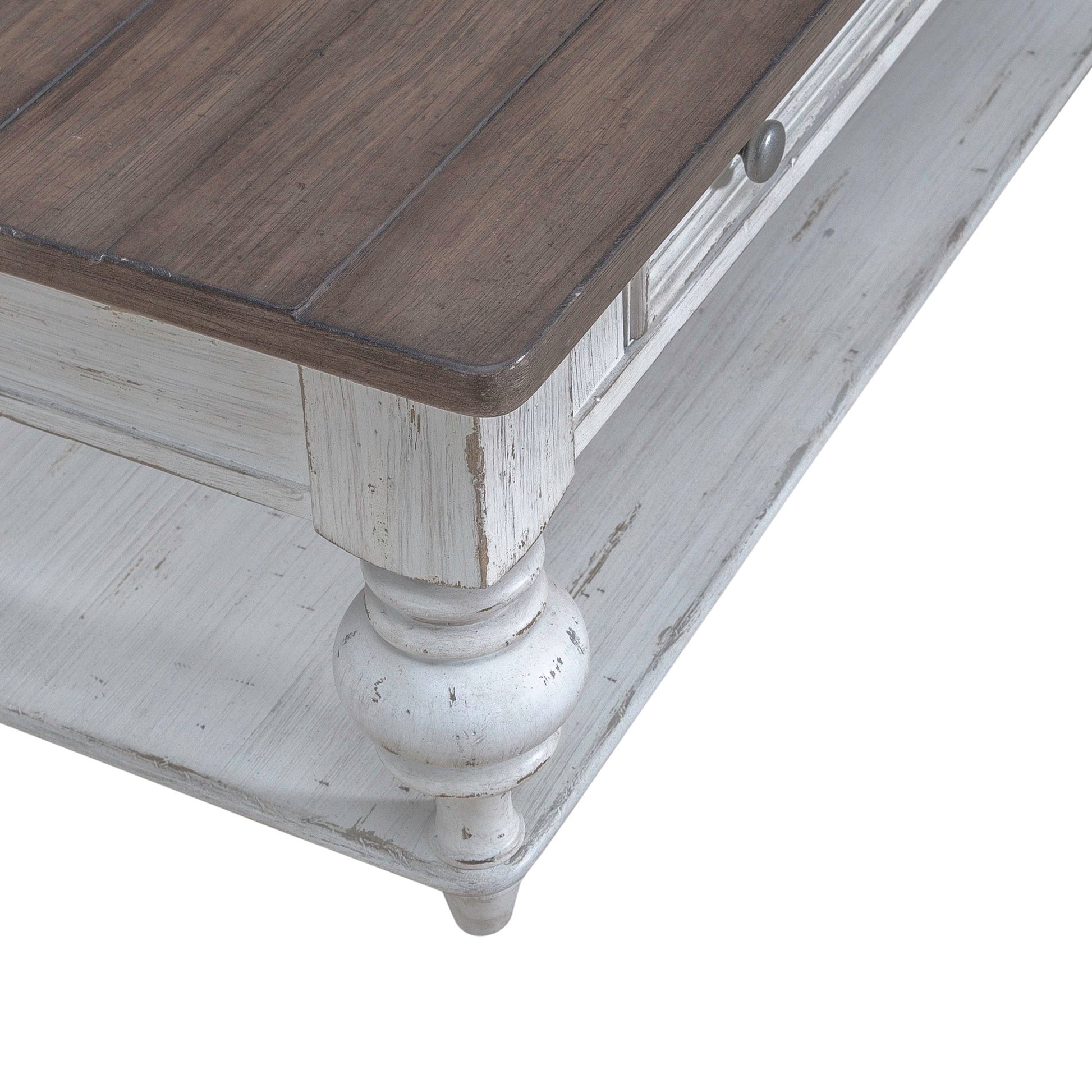 River Place - Cocktail Table - White - Hornell Furniture Outlet