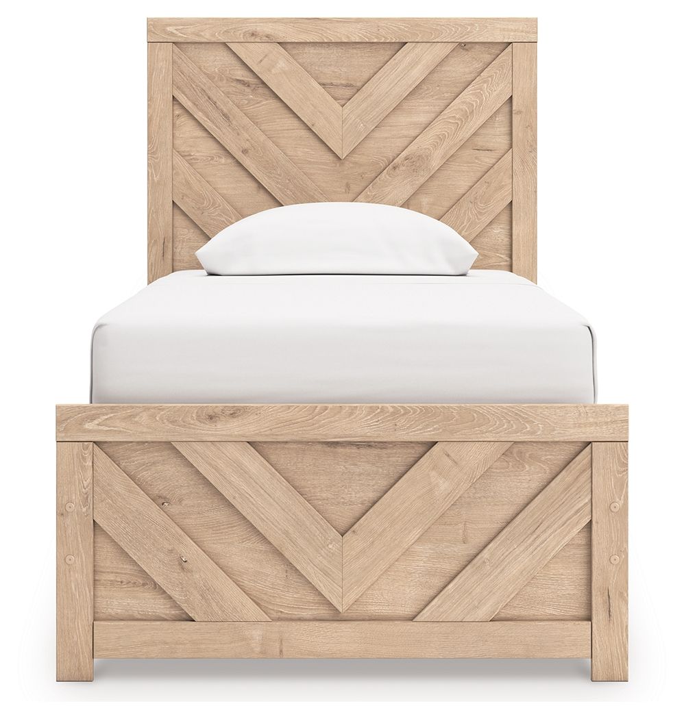 Sanginlane - Panel Bedroom Set - Hornell Furniture Outlet