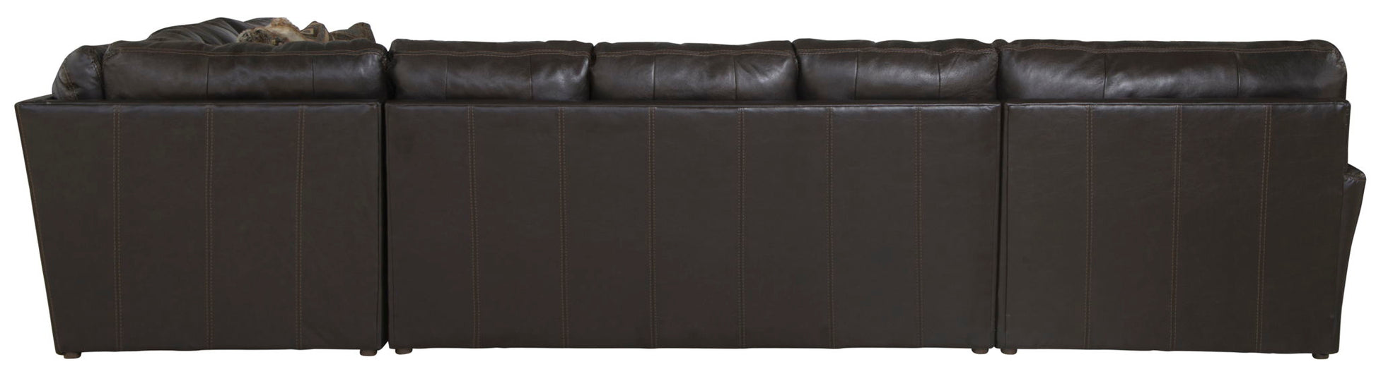 Denali - Italian Leather Match Sectional - Hornell Furniture Outlet