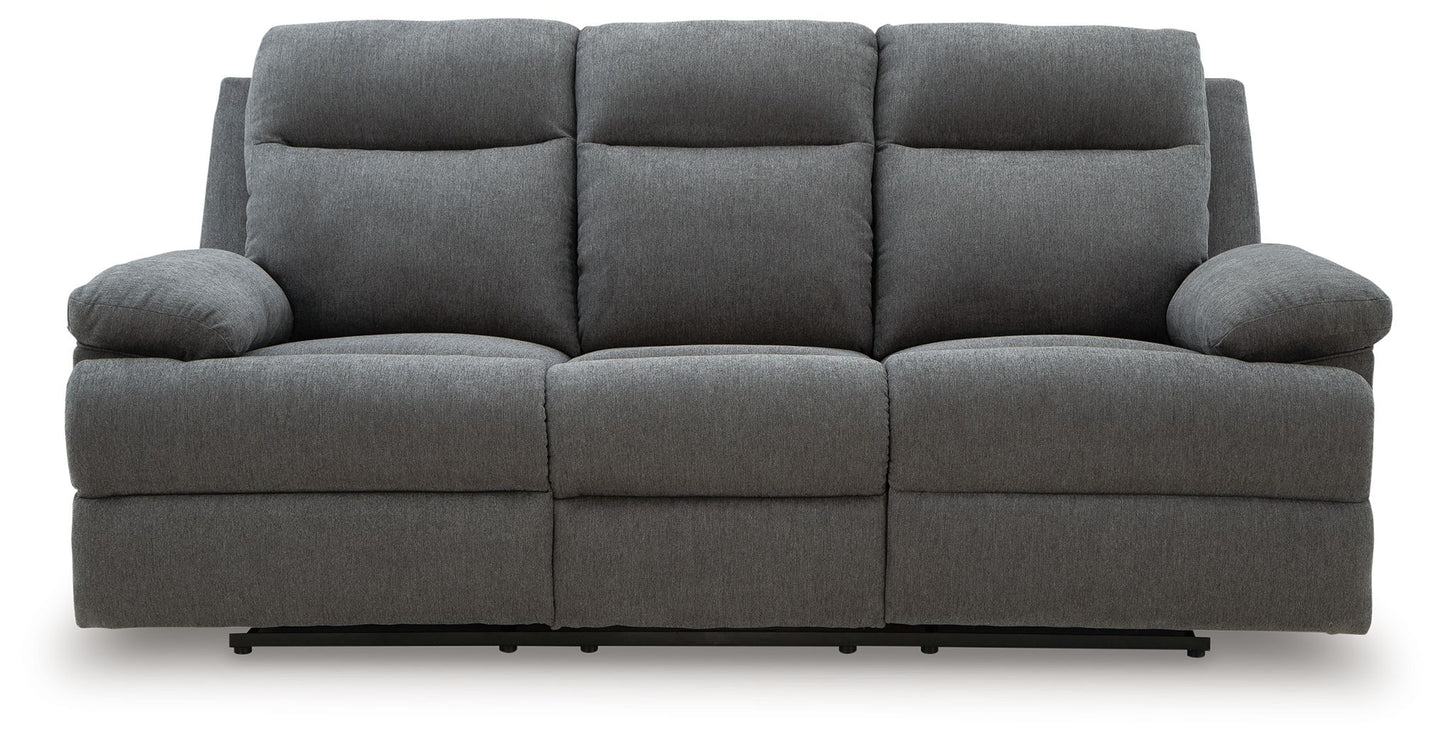 Side - Swipe - Reclining Sofa With Drop Down Table - Hornell Furniture Outlet