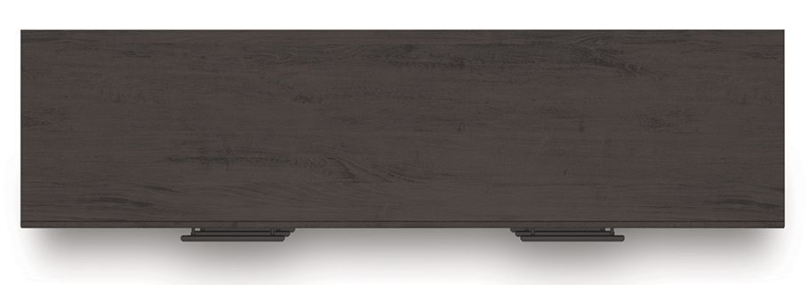 Prendonea - Charcoal - Six Drawer Dresser - Hornell Furniture Outlet