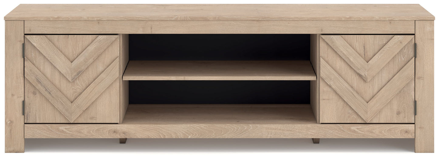 Cayboni - LG TV Stand With Fireplace Option - Hornell Furniture Outlet
