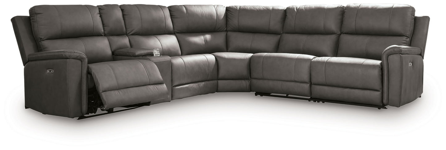 Bleckley - Reclining Sectional - Hornell Furniture Outlet
