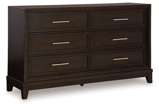 Neymorton - Dark Grayish Brown - Dresser - Hornell Furniture Outlet