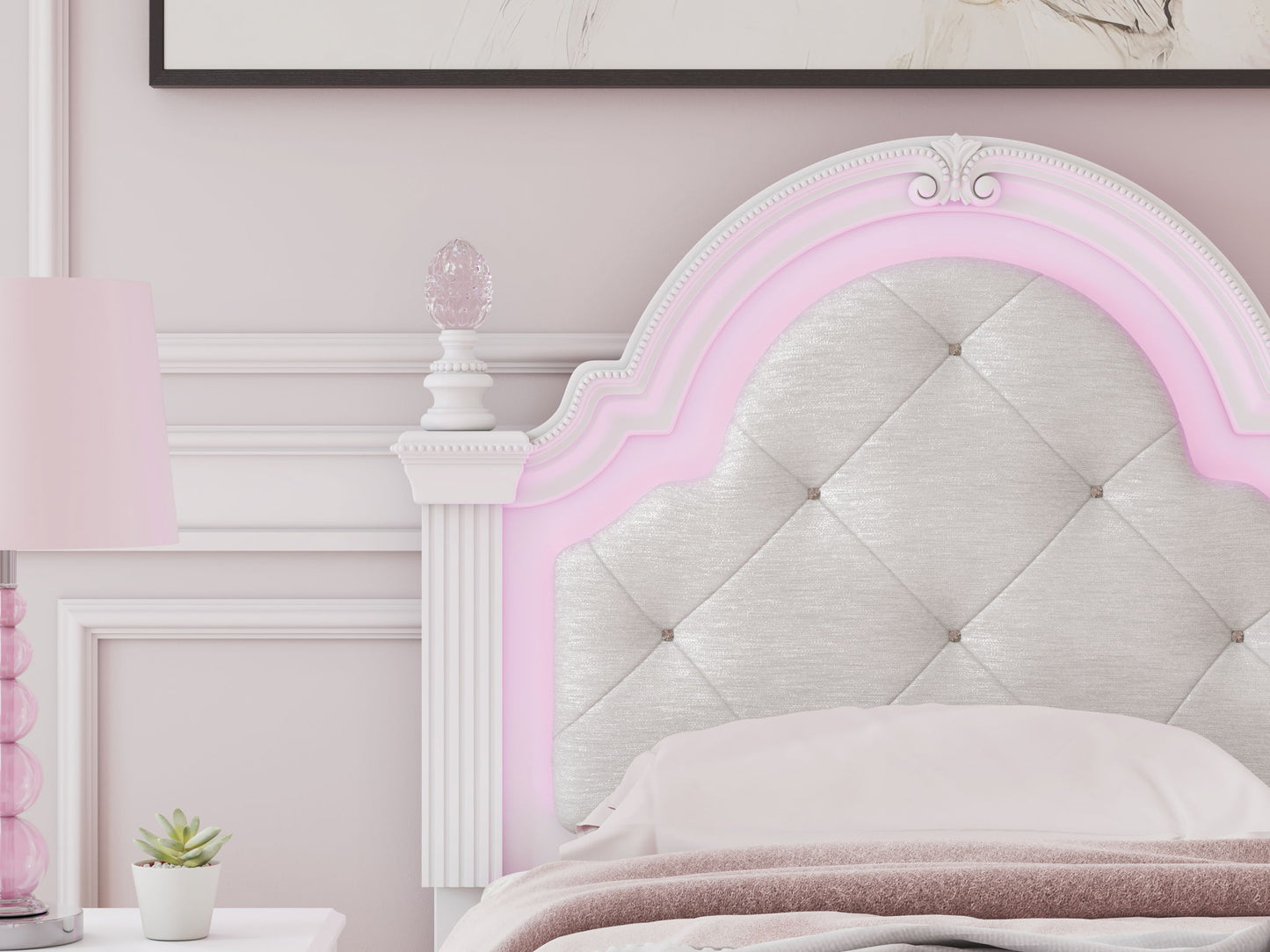Kozlani - Upholstered Panel Headboard - Hornell Furniture Outlet