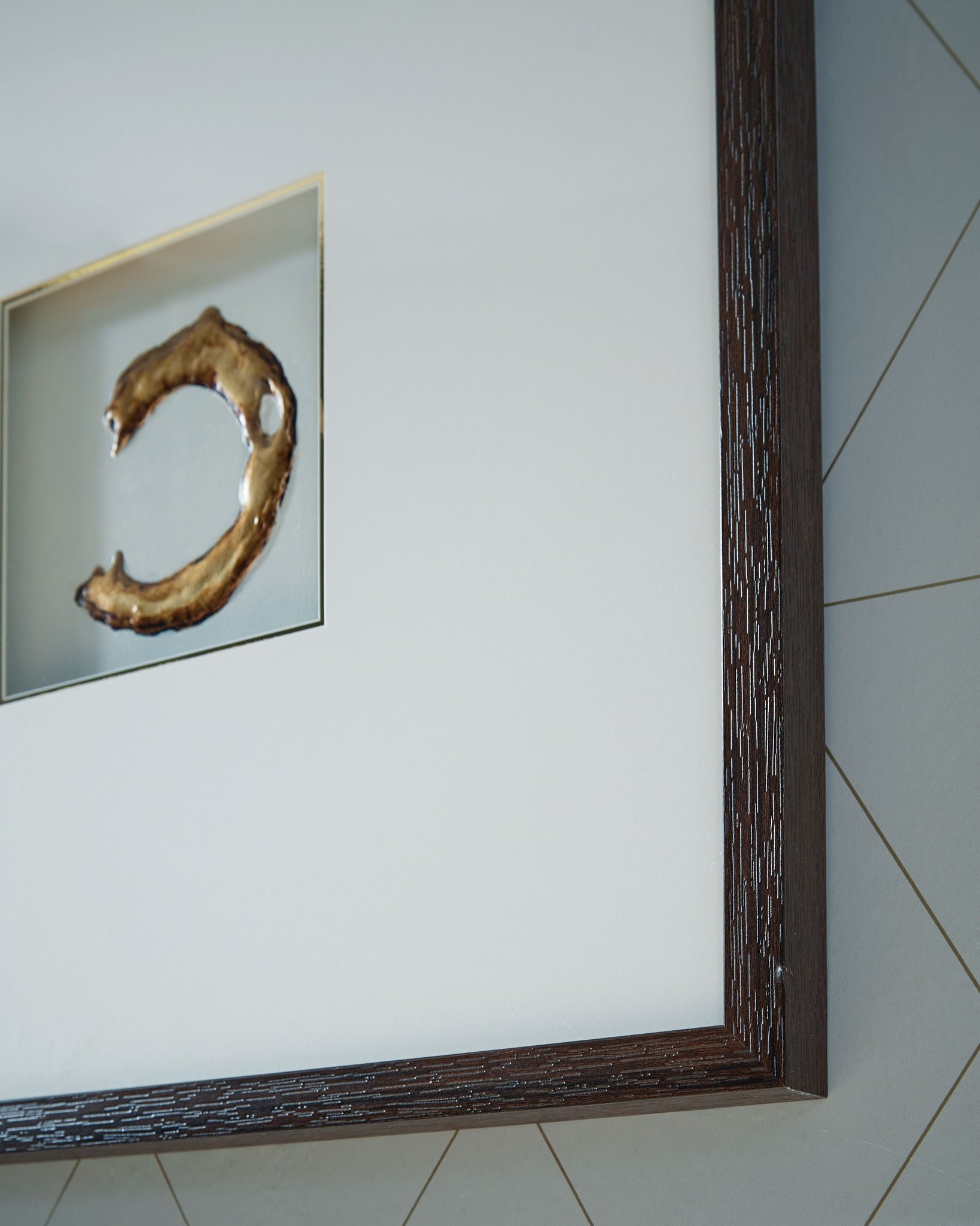 Dallbourne - White / Gold Finish - Wall Art Set (Set of 4) - Hornell Furniture Outlet