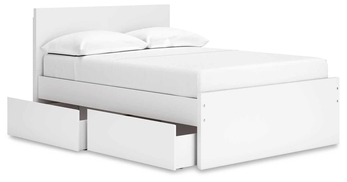 Onita - Panel Platform Bed - Hornell Furniture Outlet