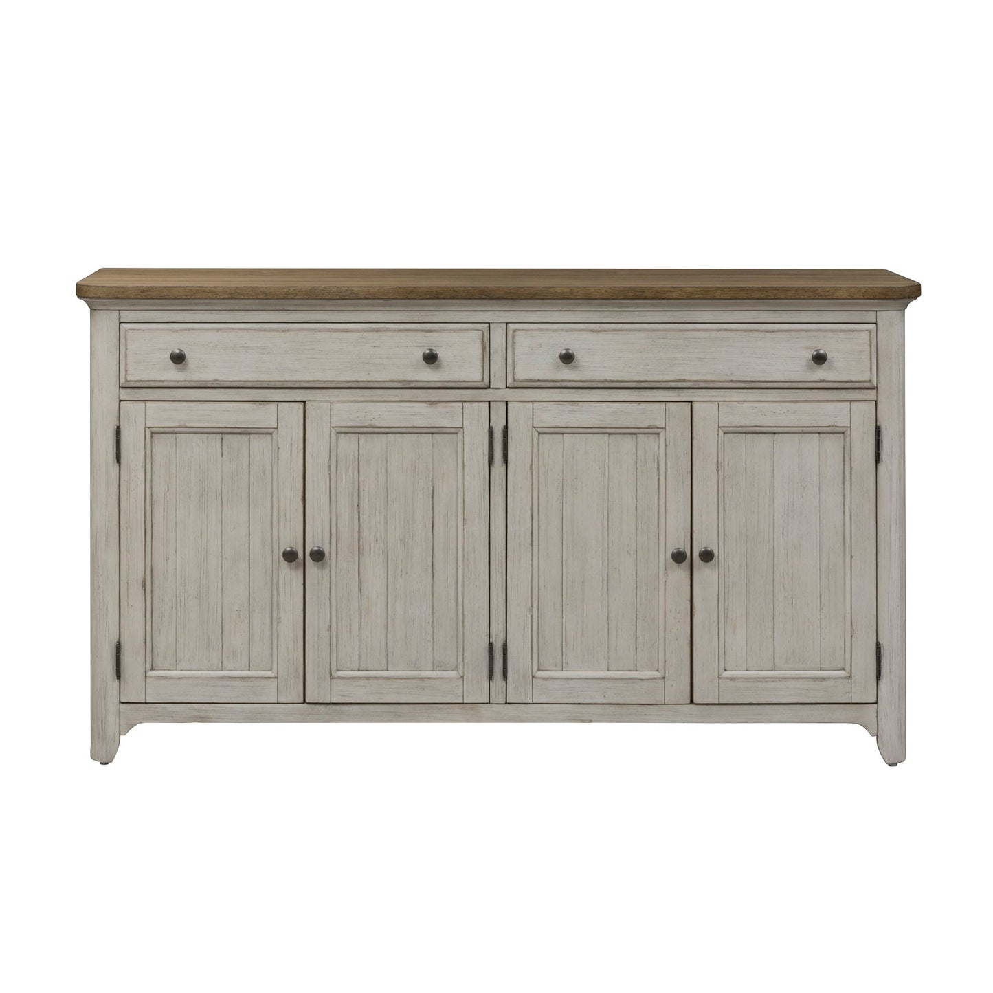 Farmhouse Reimagined - Server - White - Hornell Furniture Outlet