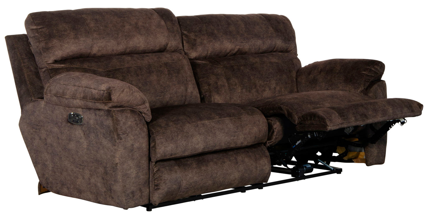 Sedona - Power Headrest With Lumbar Lay Flat Reclining Sofa - Hornell Furniture Outlet