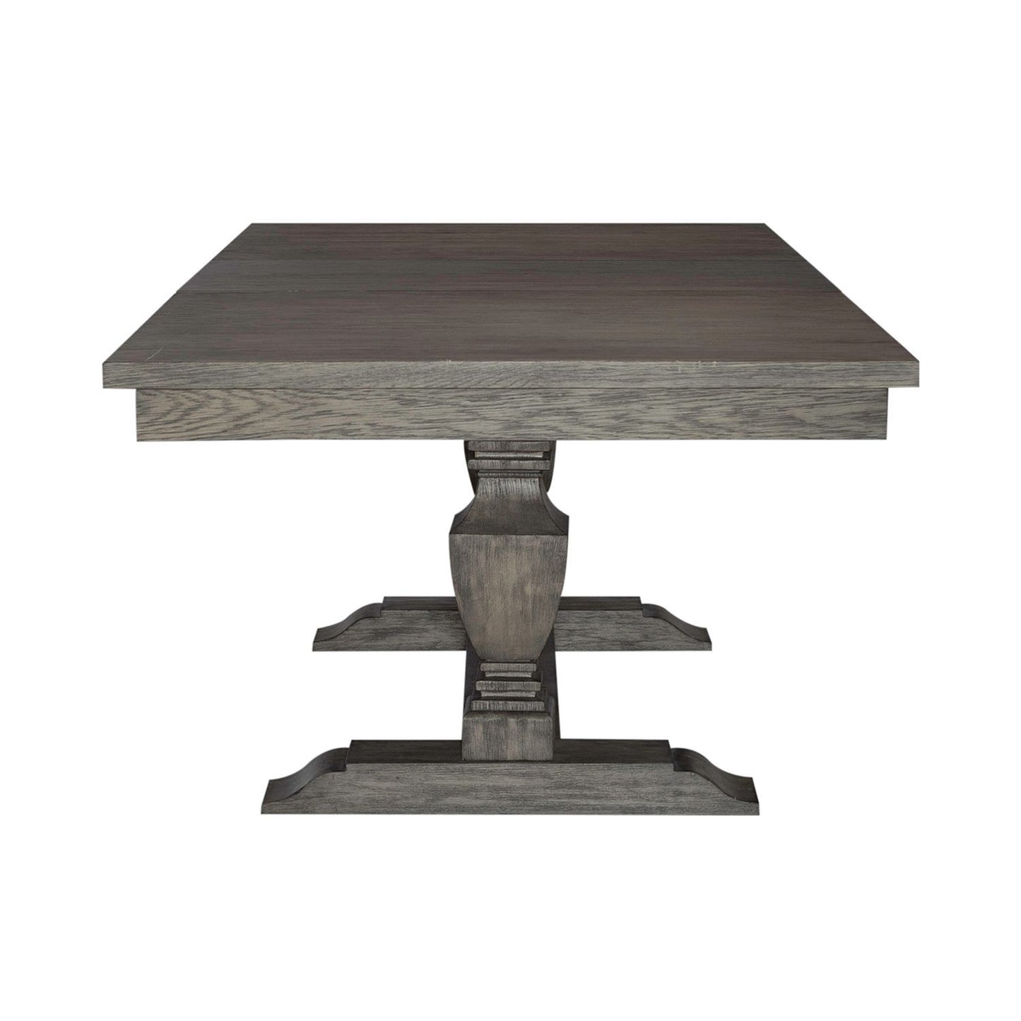 Westfield - Trestle Table - Dark Brown - Hornell Furniture Outlet