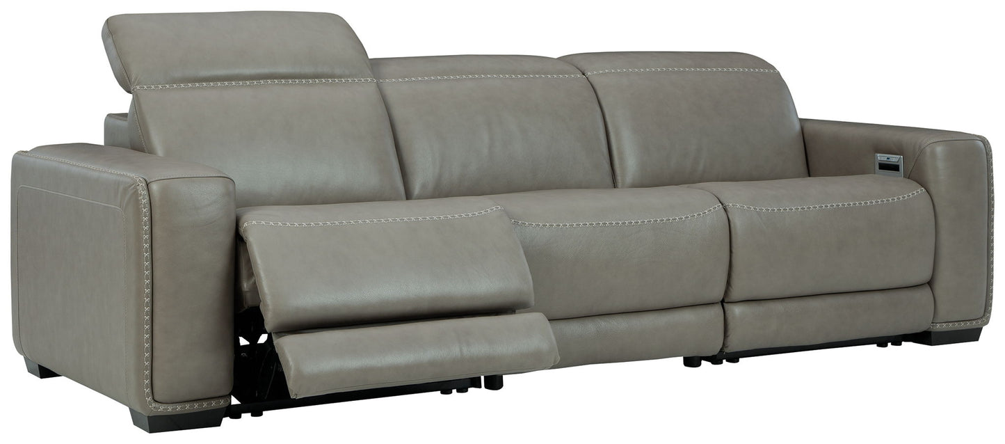 Correze - Power Reclining Sectional - Hornell Furniture Outlet